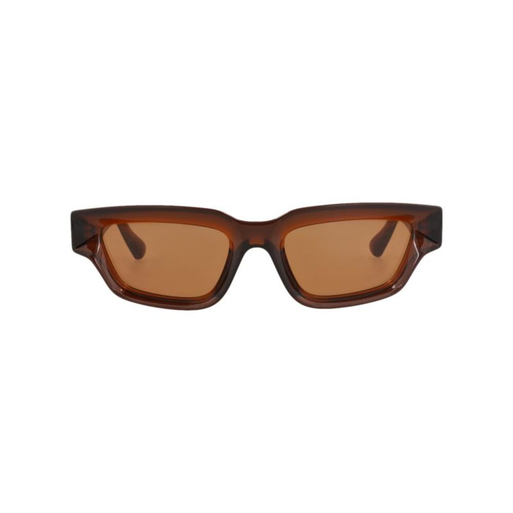 Bottega Veneta Cat Eye-Frame Injection Sunglasses Brown Unisex-Adult